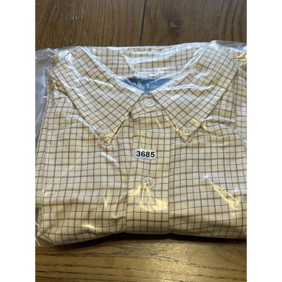 Ralph Lauren Large Button Down Shirt Men Checkered Long Sleeve Classic Fit City - Picture 13 of 13